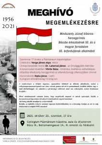 Pazmaneum 20211023 meghivó