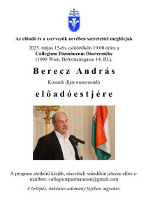 Meghívó Berecz előadóest - 20250515 (1)